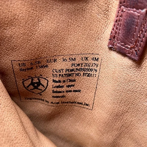 Ariat Women’s Pointed Toe Gator Print Slouch Western Cowboy Boot - Picture 7 of 8